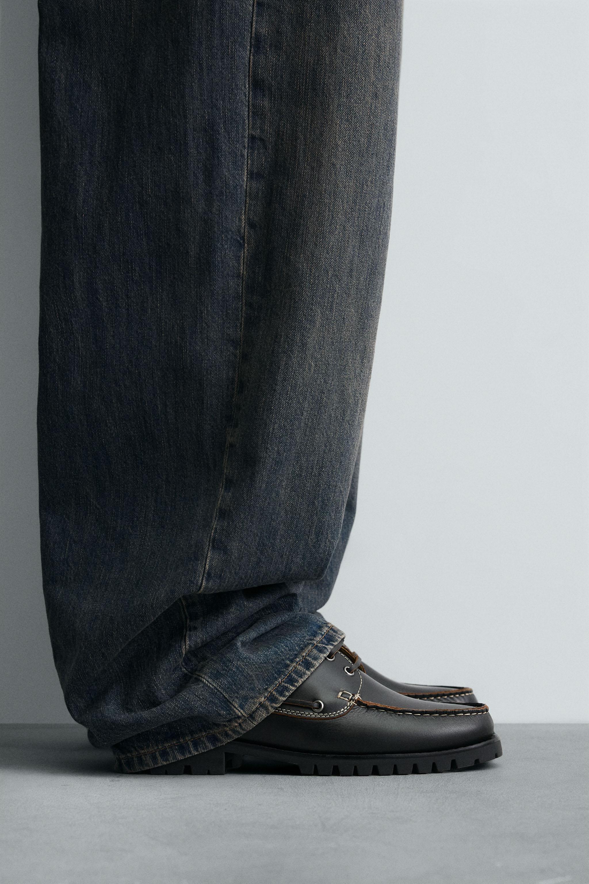 CHAUSSURES BATEAU EN CUIR