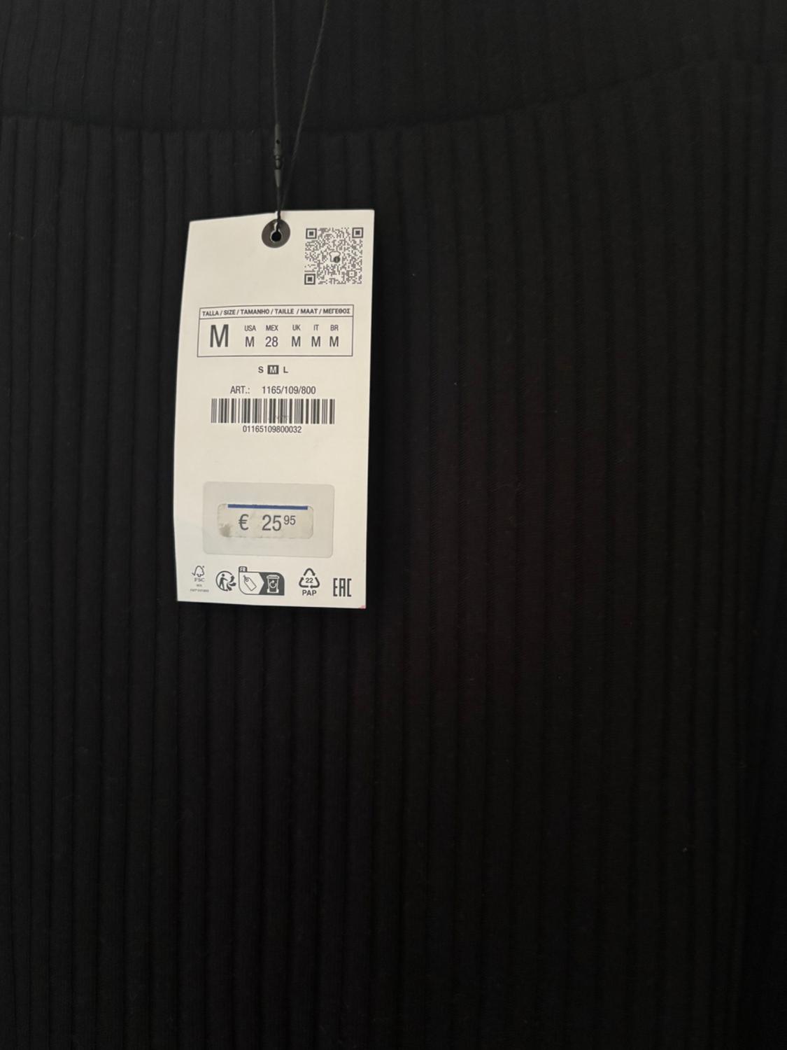 RIBBED FLARED SKIRT - Image 2