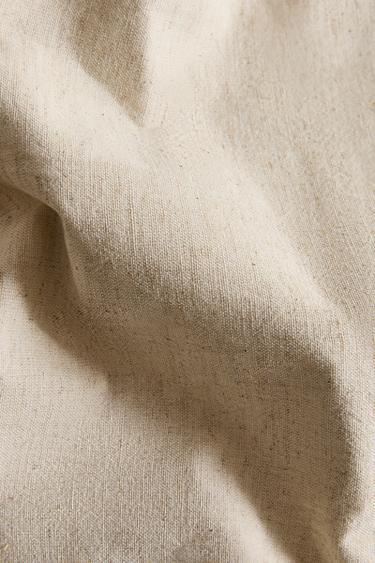 PLACEMAT WITH FLORAL EMBROIDERY - Light beige by Zara - Image 3