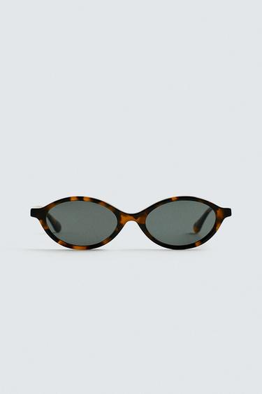 ROUND SUNGLASSES - Tortoiseshell by Zara