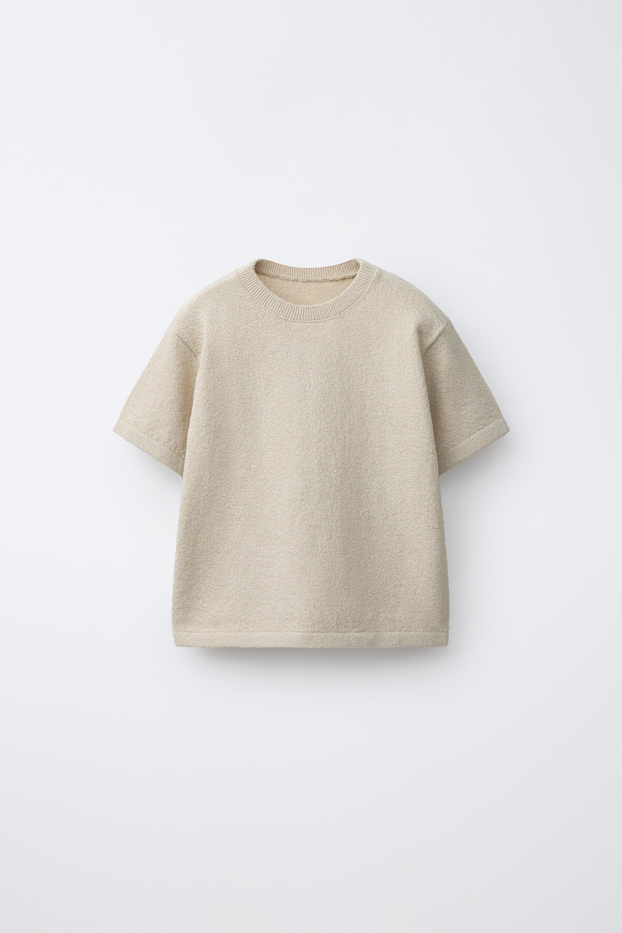 RUSTIC KNIT T-SHIRT