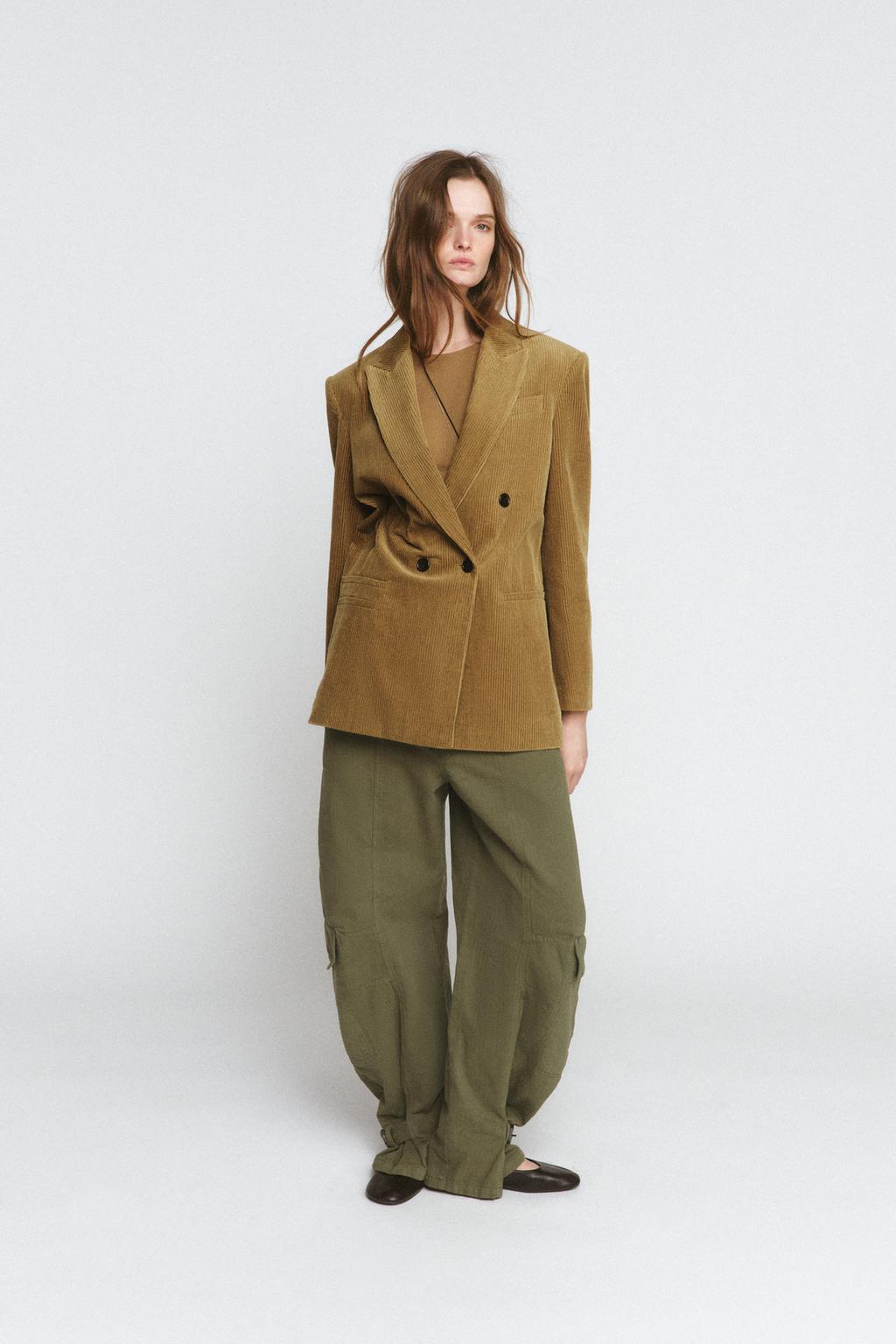 OVERSIZED CORDUROY BLAZER ZW COLLECTION LIMITED EDITION - image 2