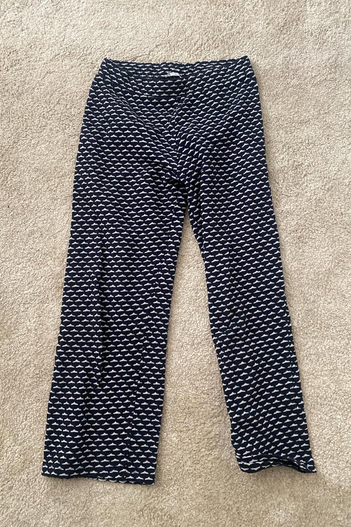 RETRO JACQUARD TROUSERS