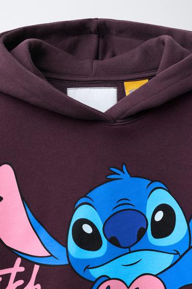 LILO & STITCH © DISNEY COMBINED hoodie - Dark burgundy by Zara - Image 2