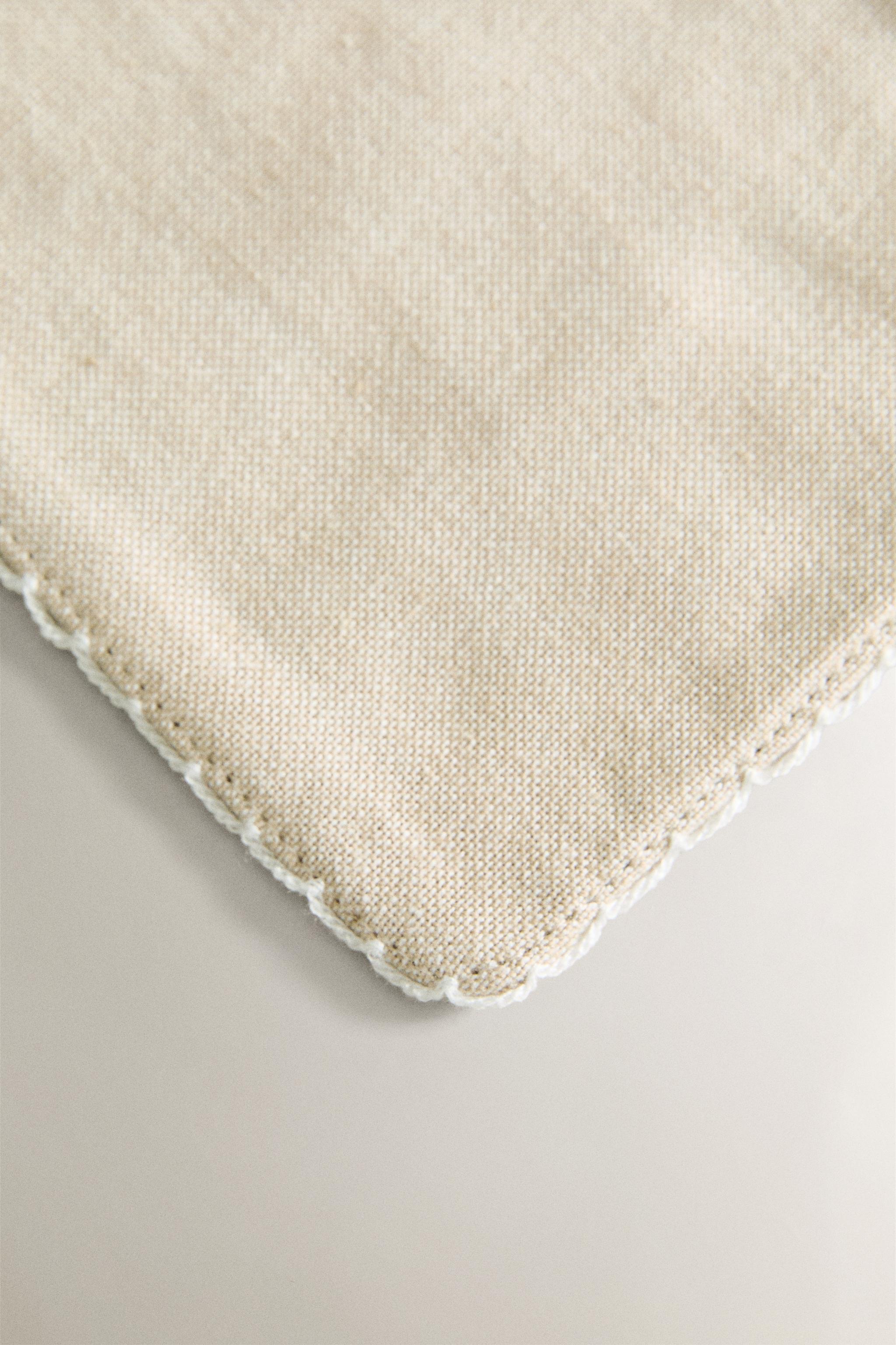 LOT RANGE-COUVERTS COTON (LOT DE 2)