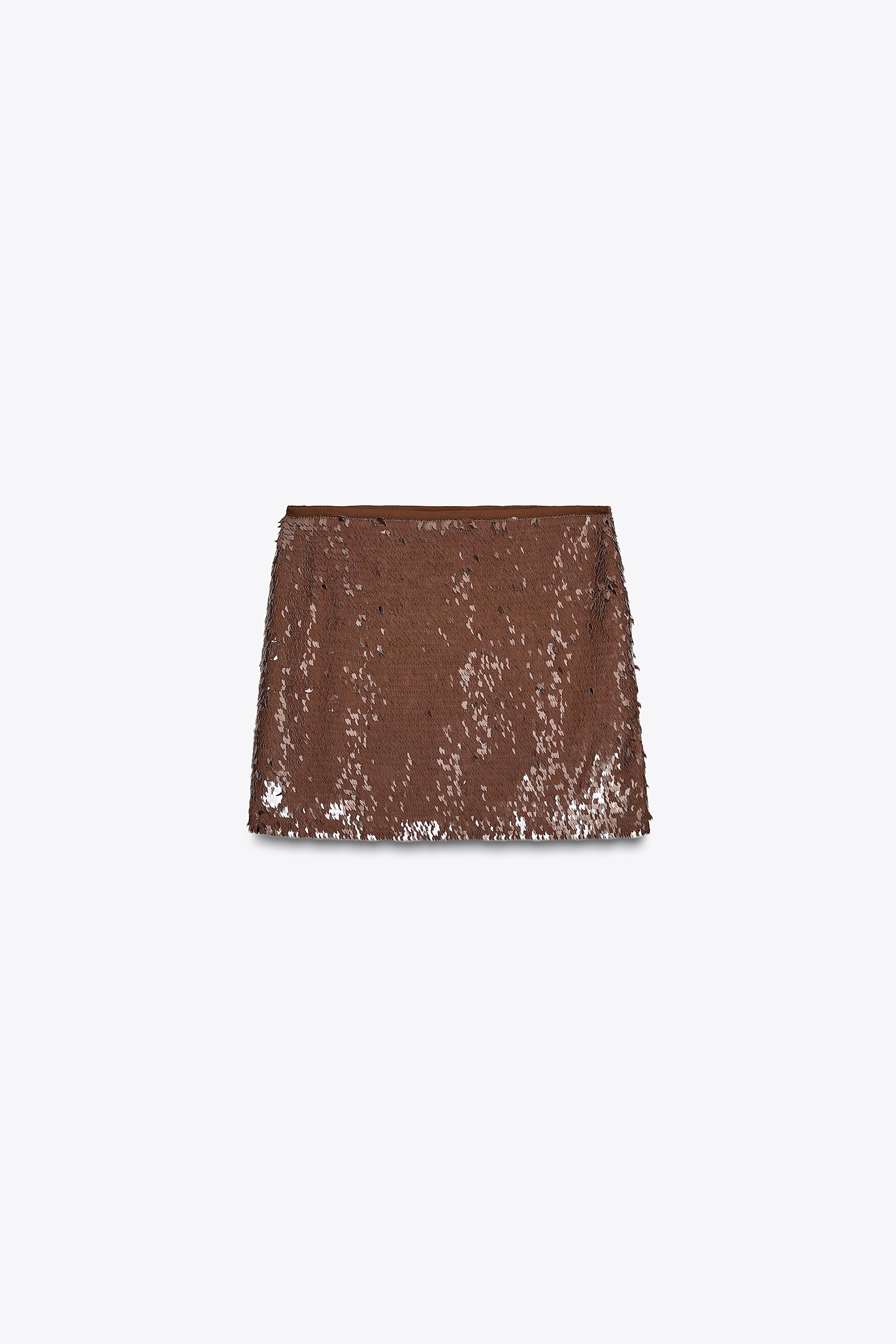 SEQUIN MINI SKIRT