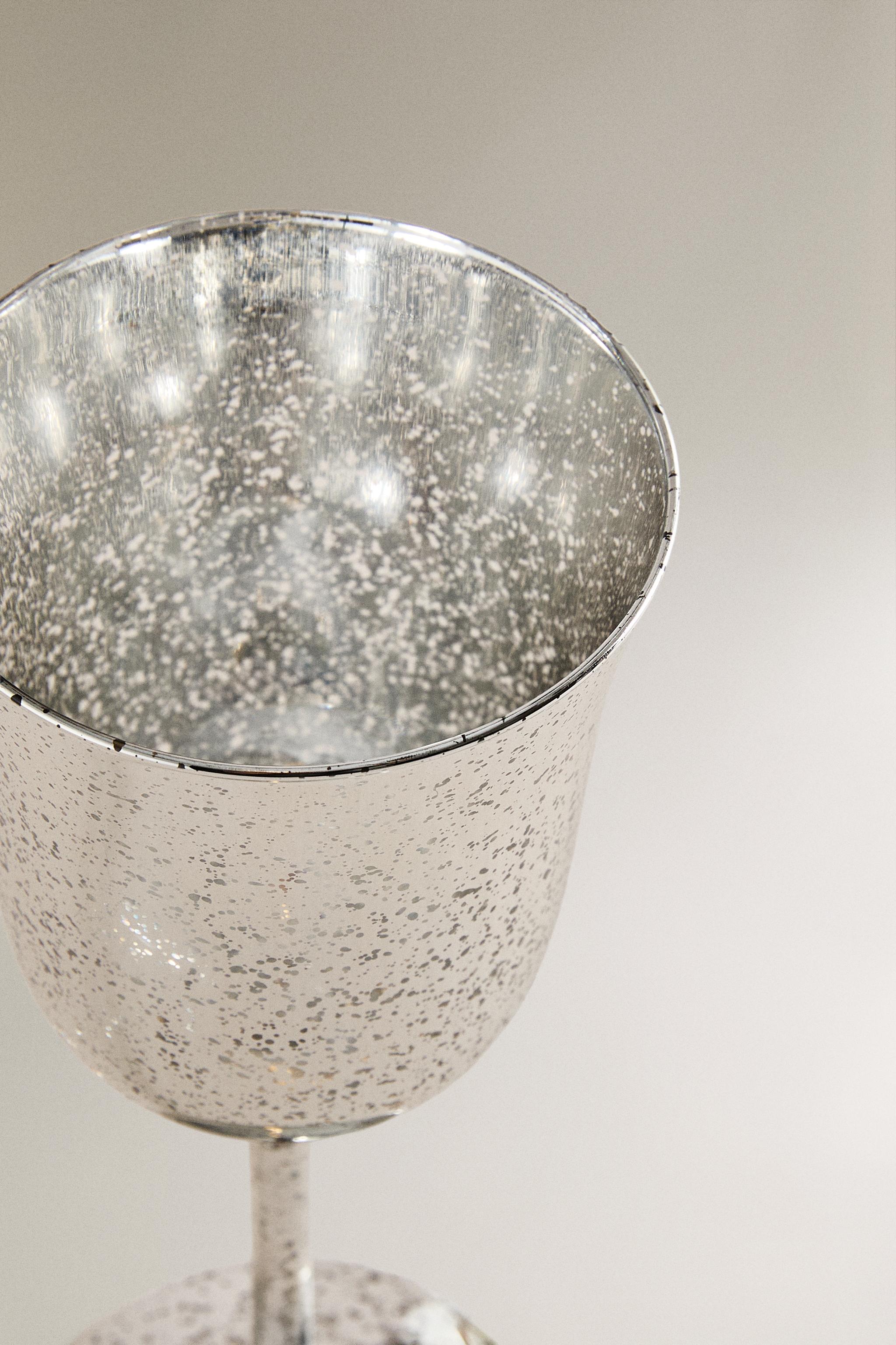 MERCURIZED GLASS CHRISTMAS GLASS