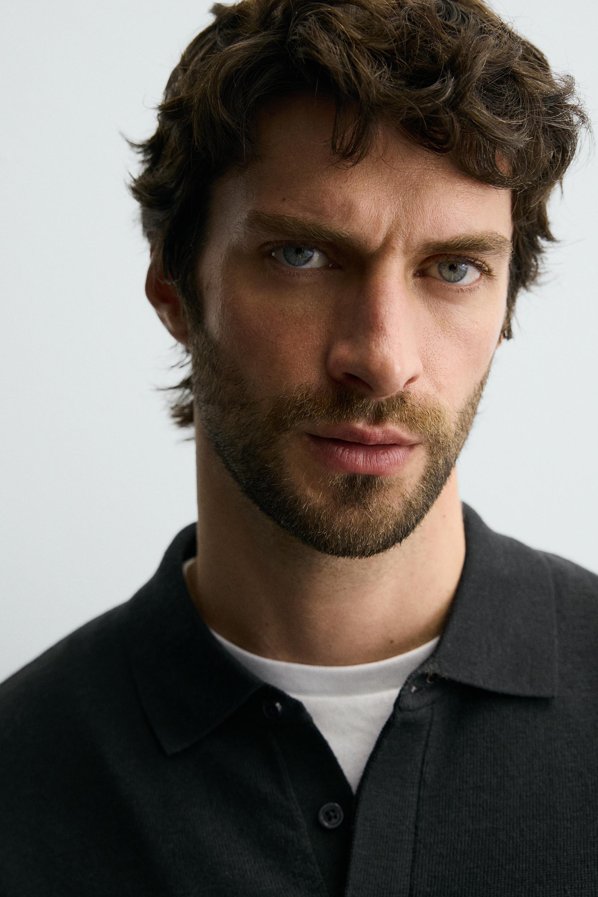 POLO EN MAILLE 100 % LAINE