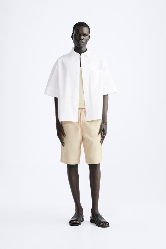 POPLIN SHIRT WITH POCKET - White | ZARA United Kingdom