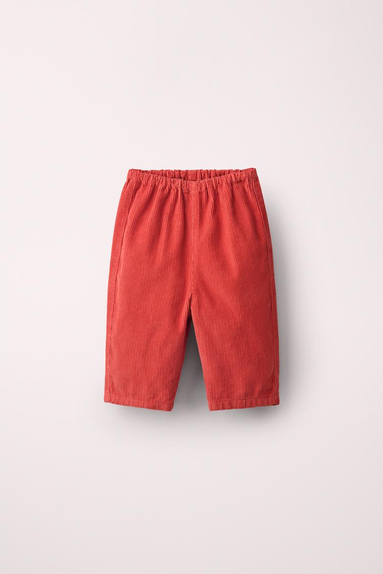 Pantalón pana bolsillo created by caramel london x zara