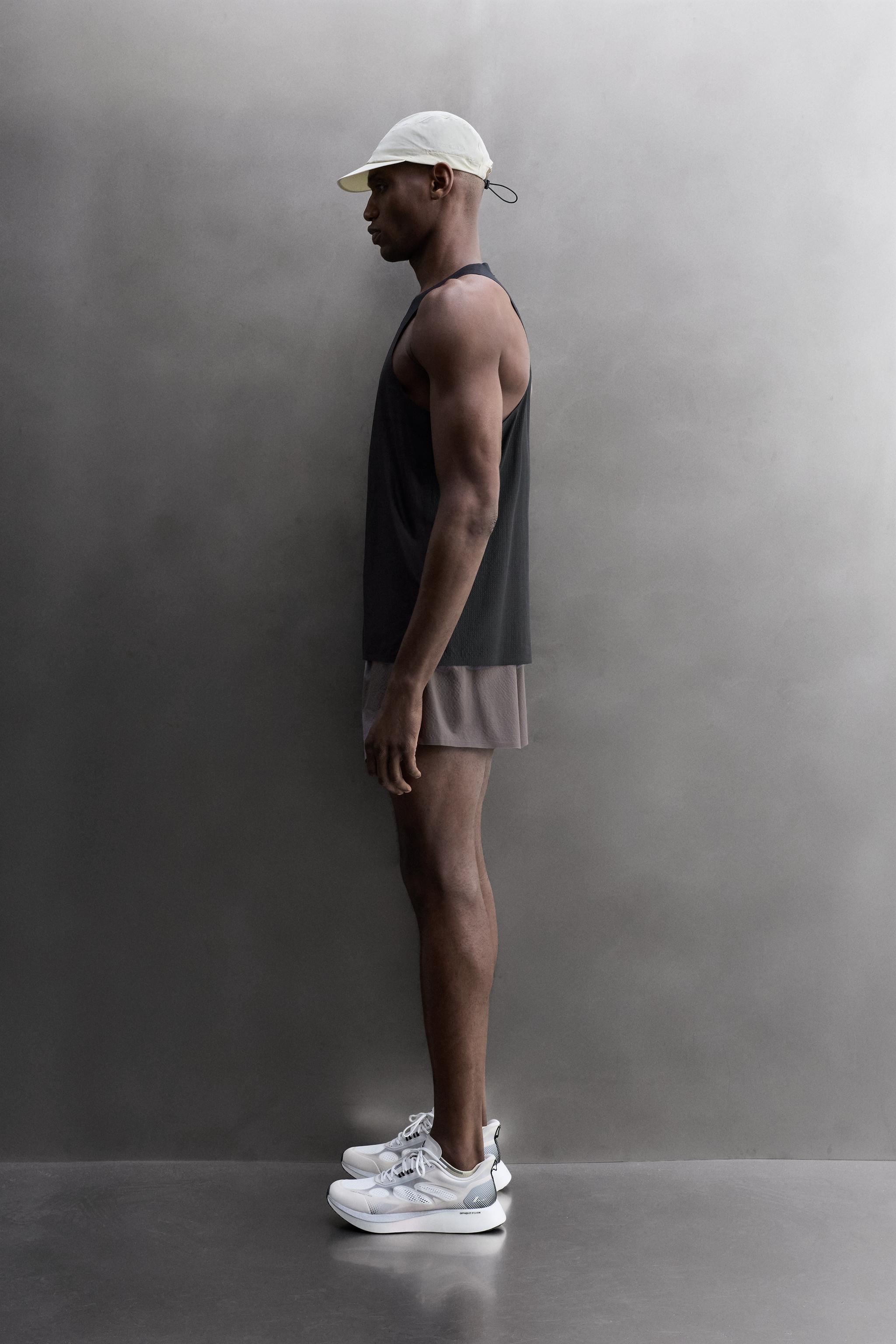 Мужские топы Zara LIGHTWEIGHT RUNNING TANK TOP — фото 4
