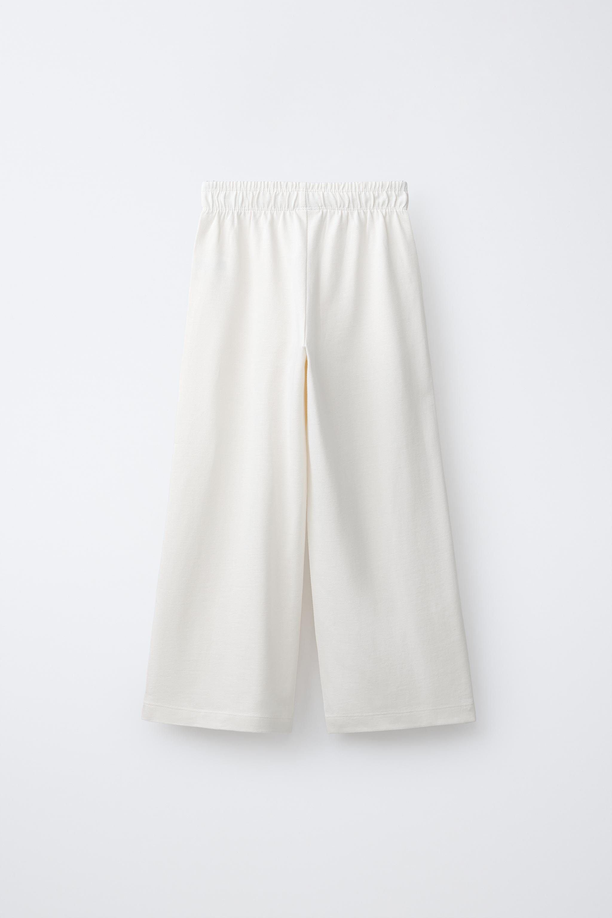 HEAVY JUMPER WIDE LEG PANTS