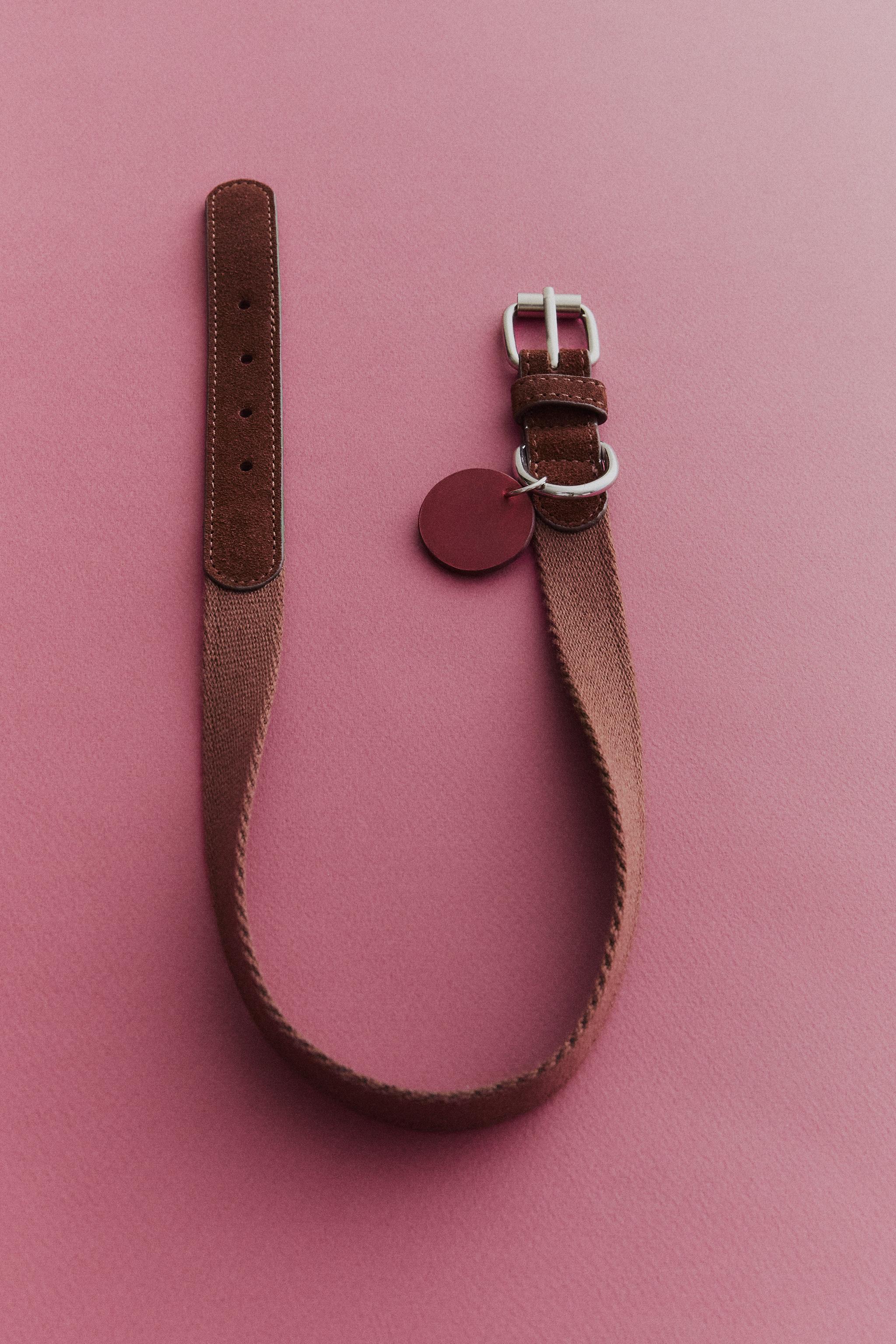 COLLIER EN CUIR POUR ANIMAL
