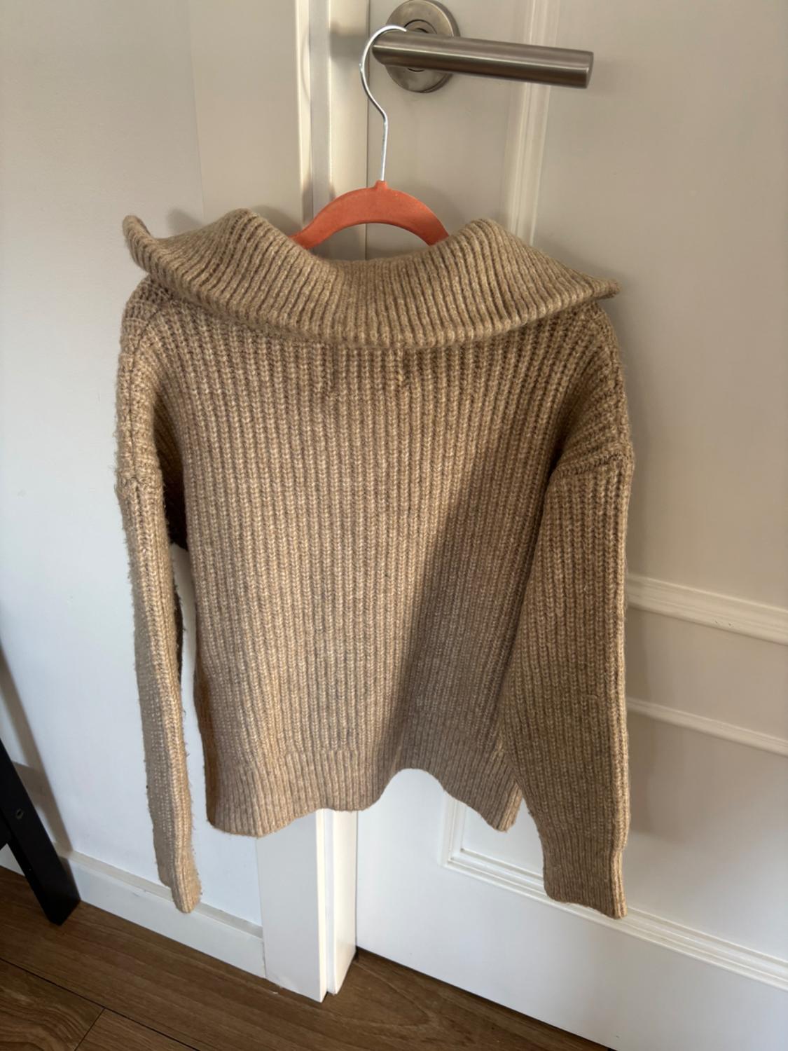 KNIT SWEATER WITH ZIP - Image 4