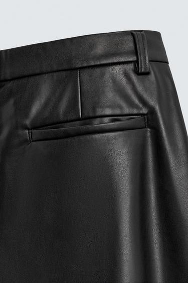 PANTALON RELAXED FIT - Noir de Zara - Image 9