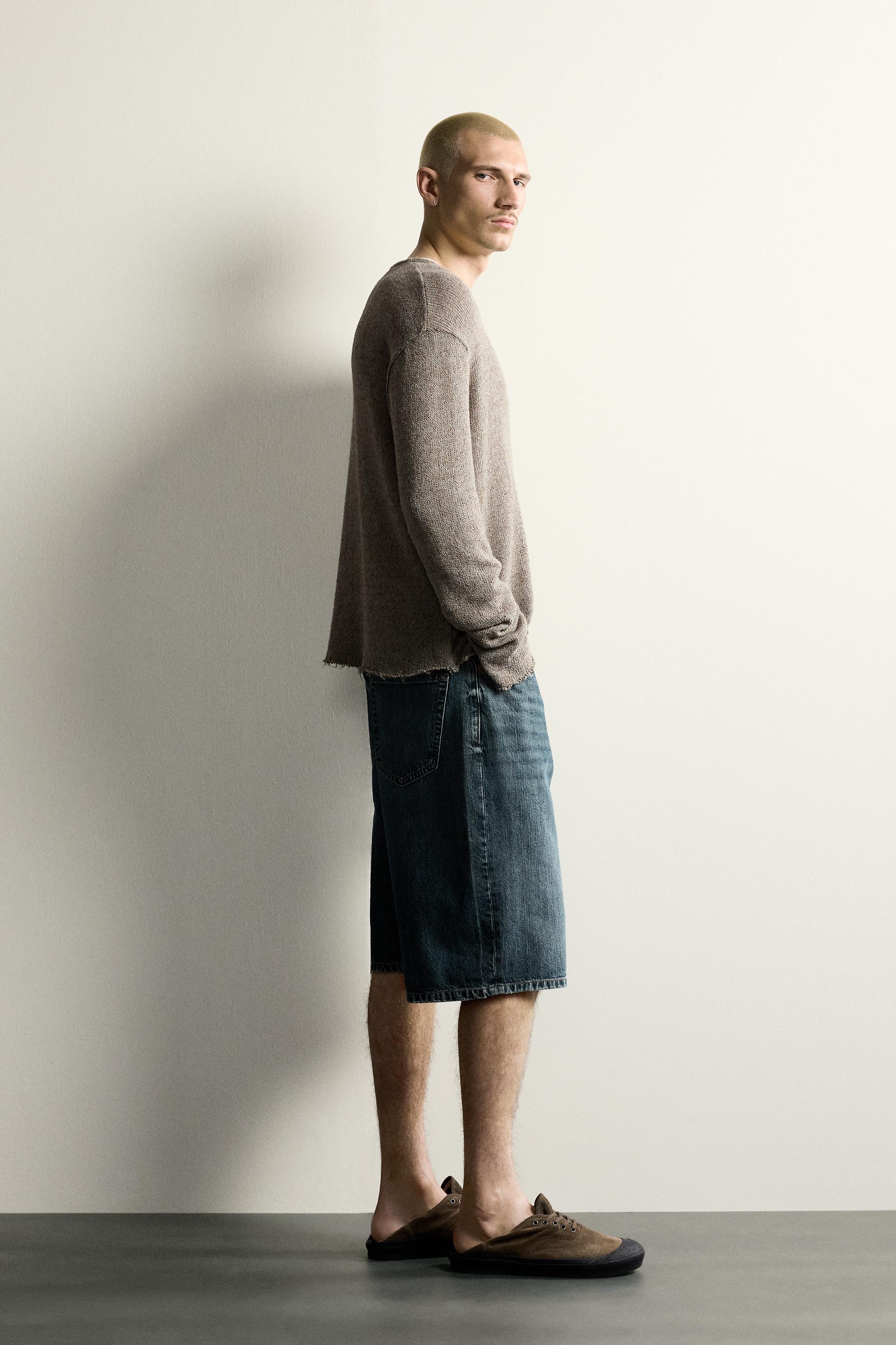 RELAXED FIT KNIT T-SHIRT