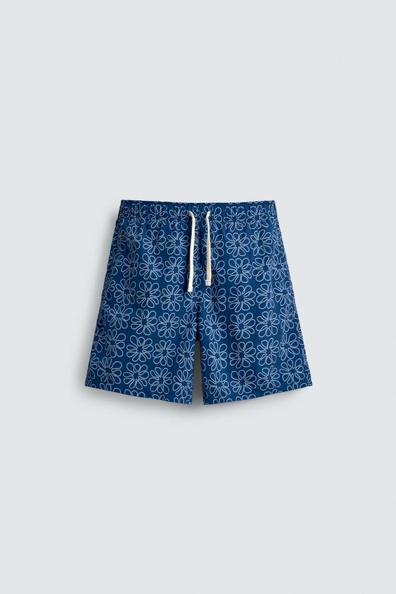 LONG FLORAL PRINT SWIMSUIT from Zara - $39.90