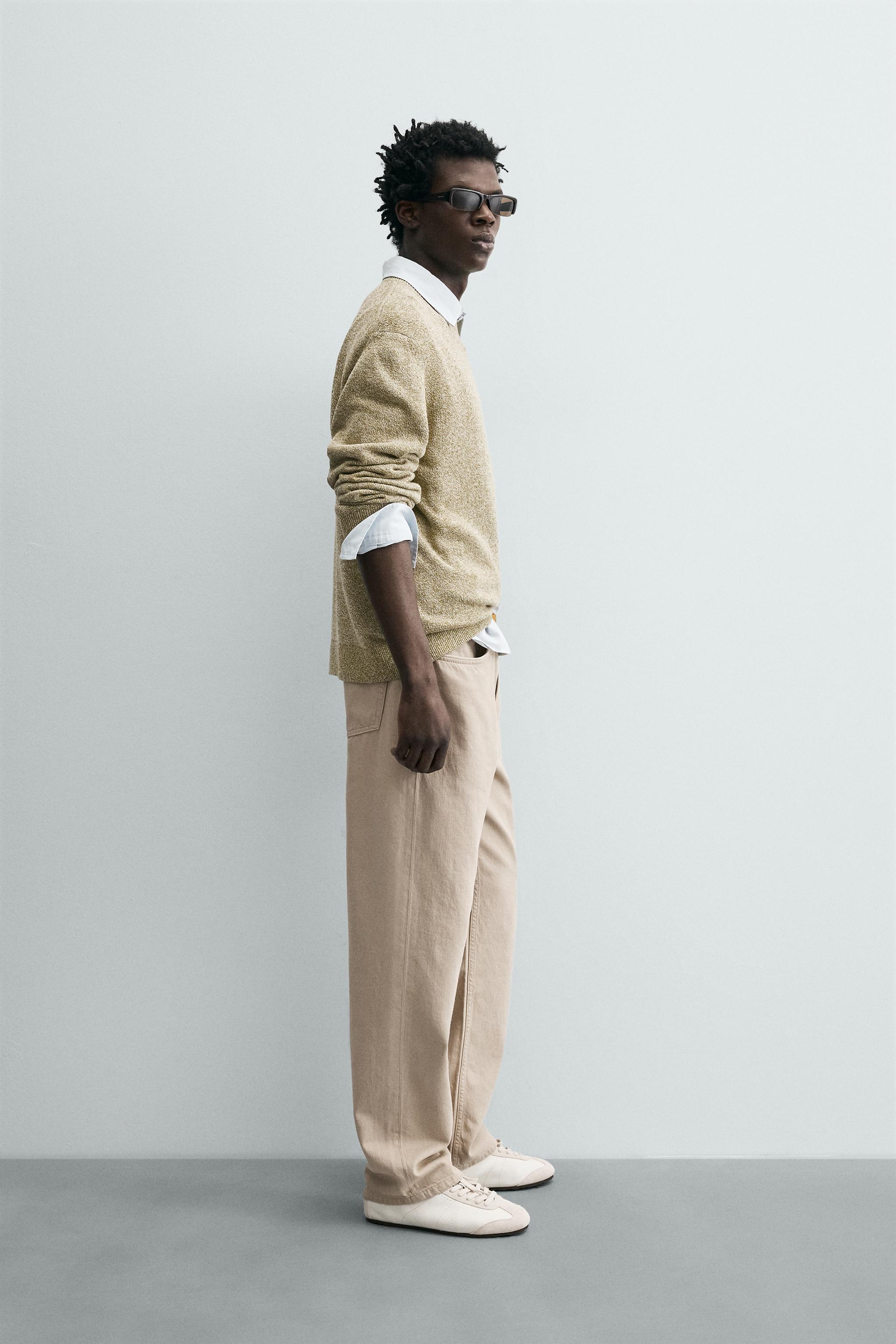 COTTON BLEND CABLE JUMPER