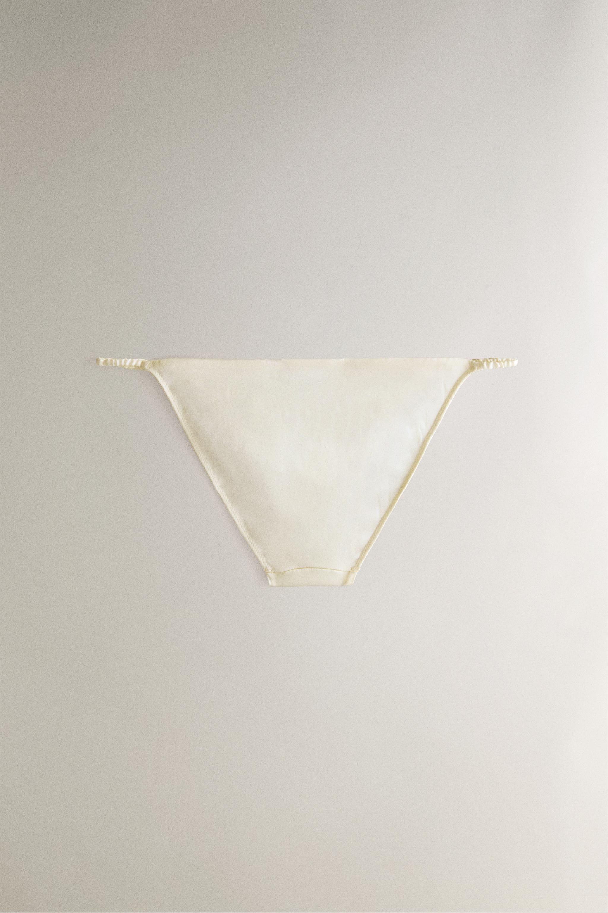 Женские шорты Zara MULBERRY SILK DIAPER COVER — фото 4
