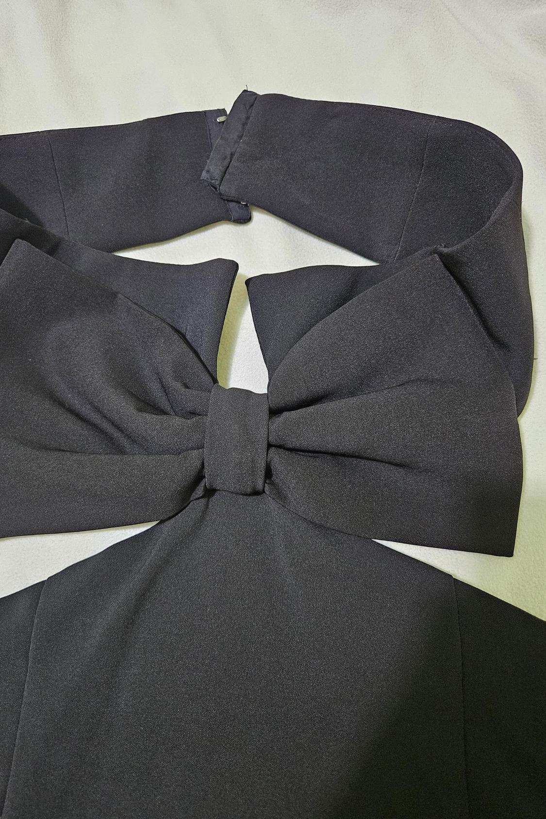 DRESS WITH TIE DETAIL - Image 3