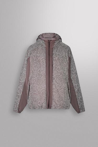 REFLECTIVE WINDBREAKER JACKET - Purple by Zara - Image 6