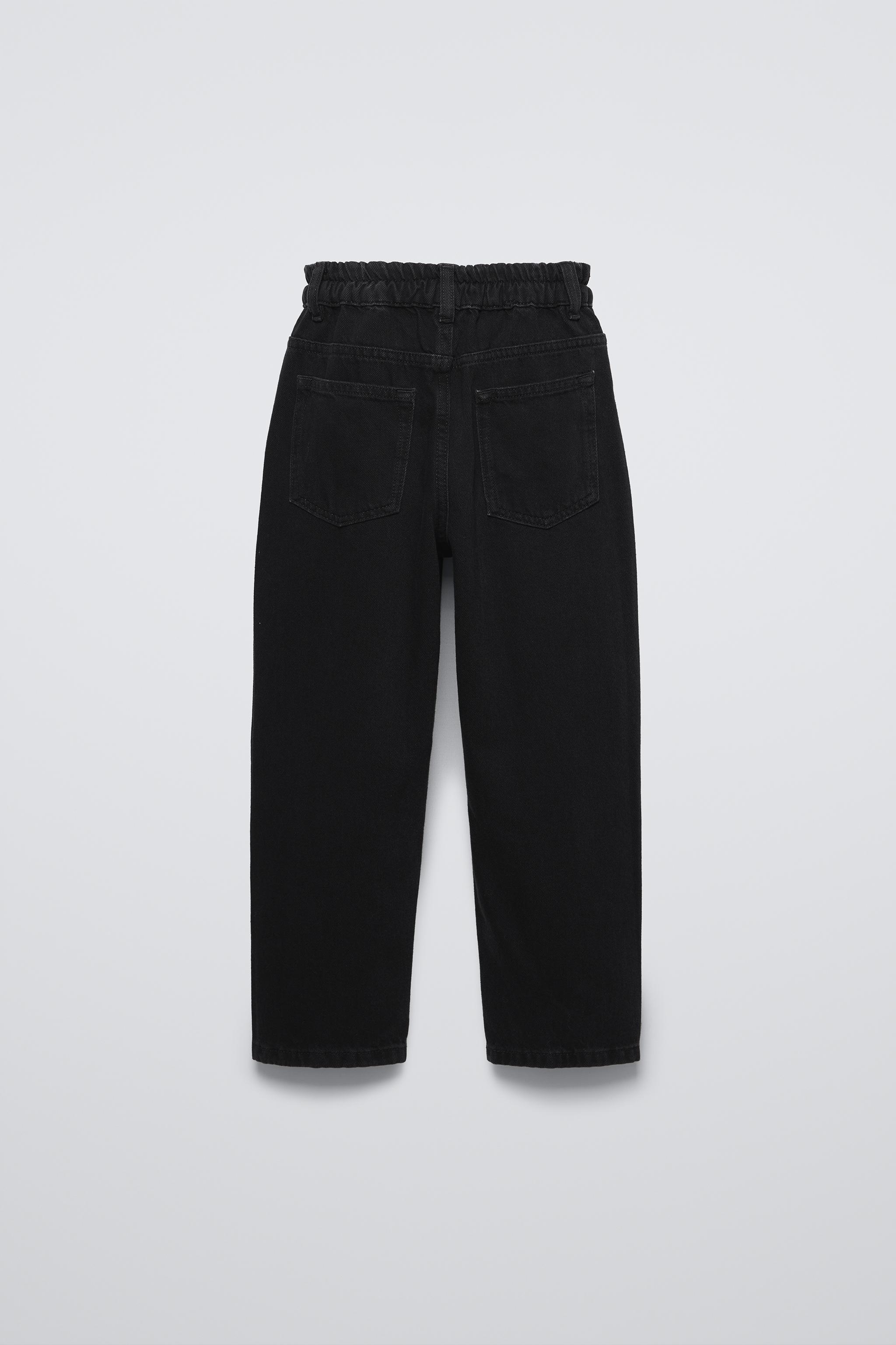 STRAIGHT LEG JEANS Black ZARA United States