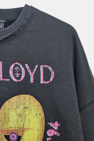 PINK FLOYD© WASHED-EFFECT SWEATSHIRT - Black by Zara - Image 6