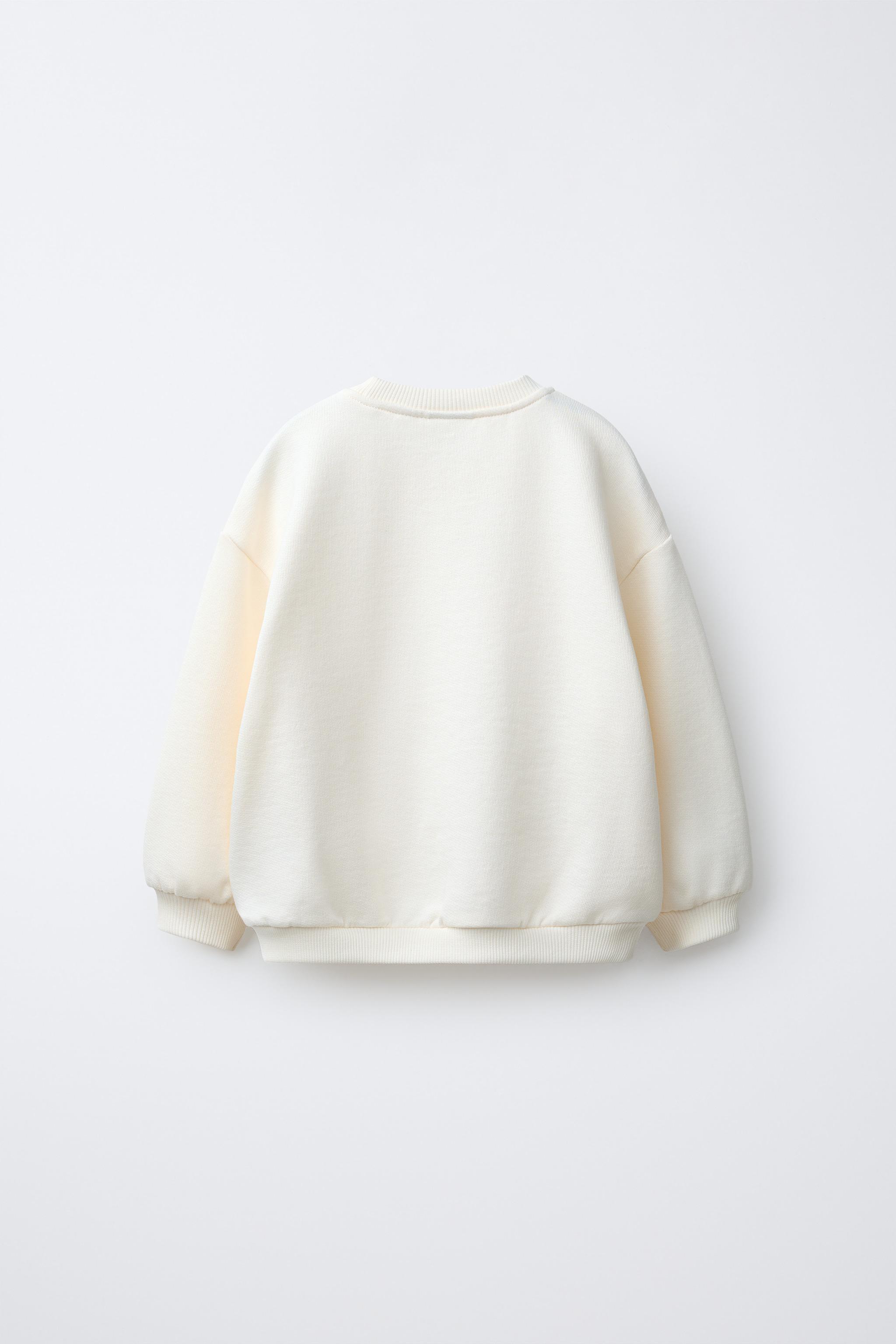 SWEAT À PAPILLONS EN TULLE