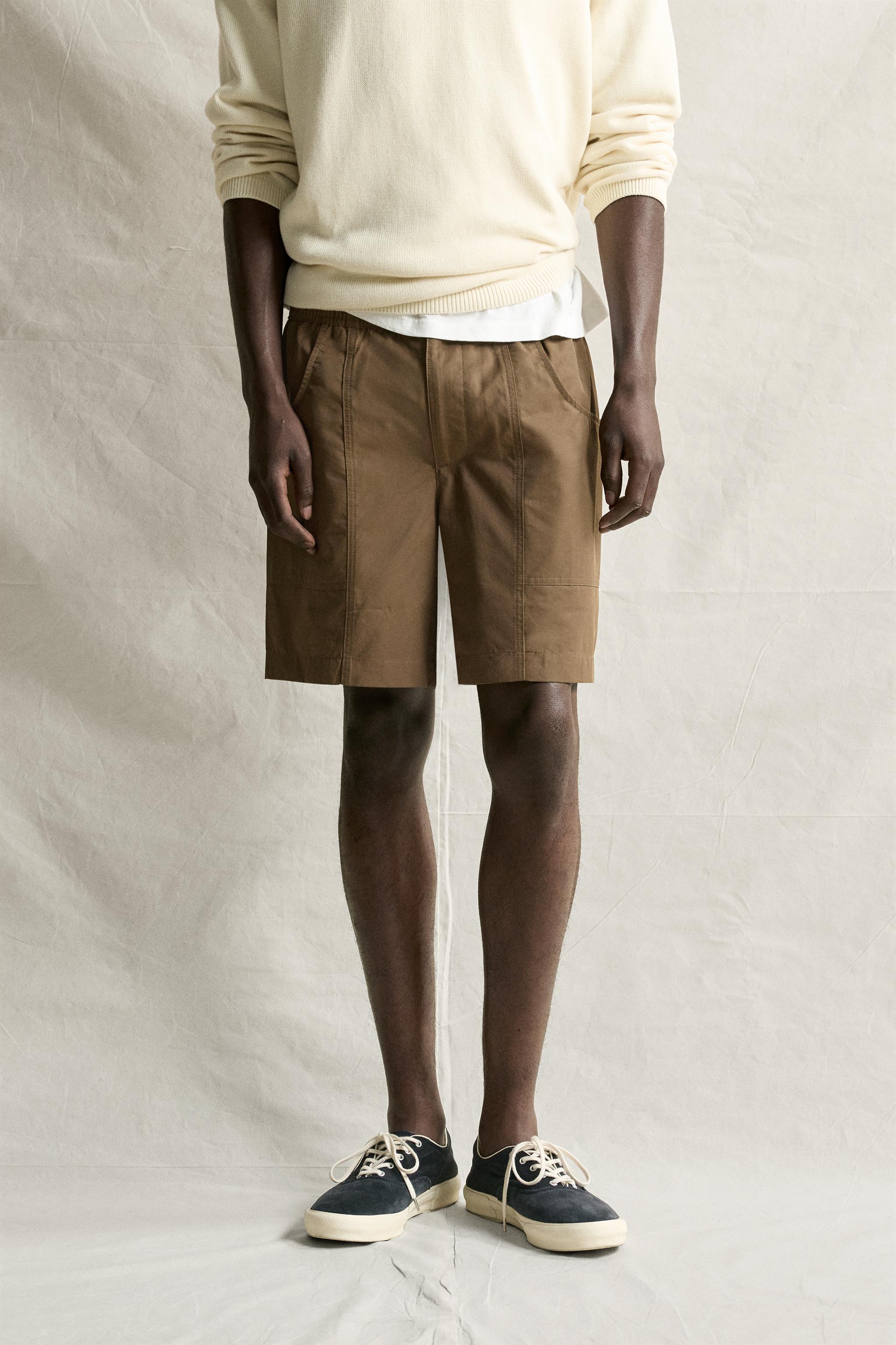 SEAMED SWIM SHORTS