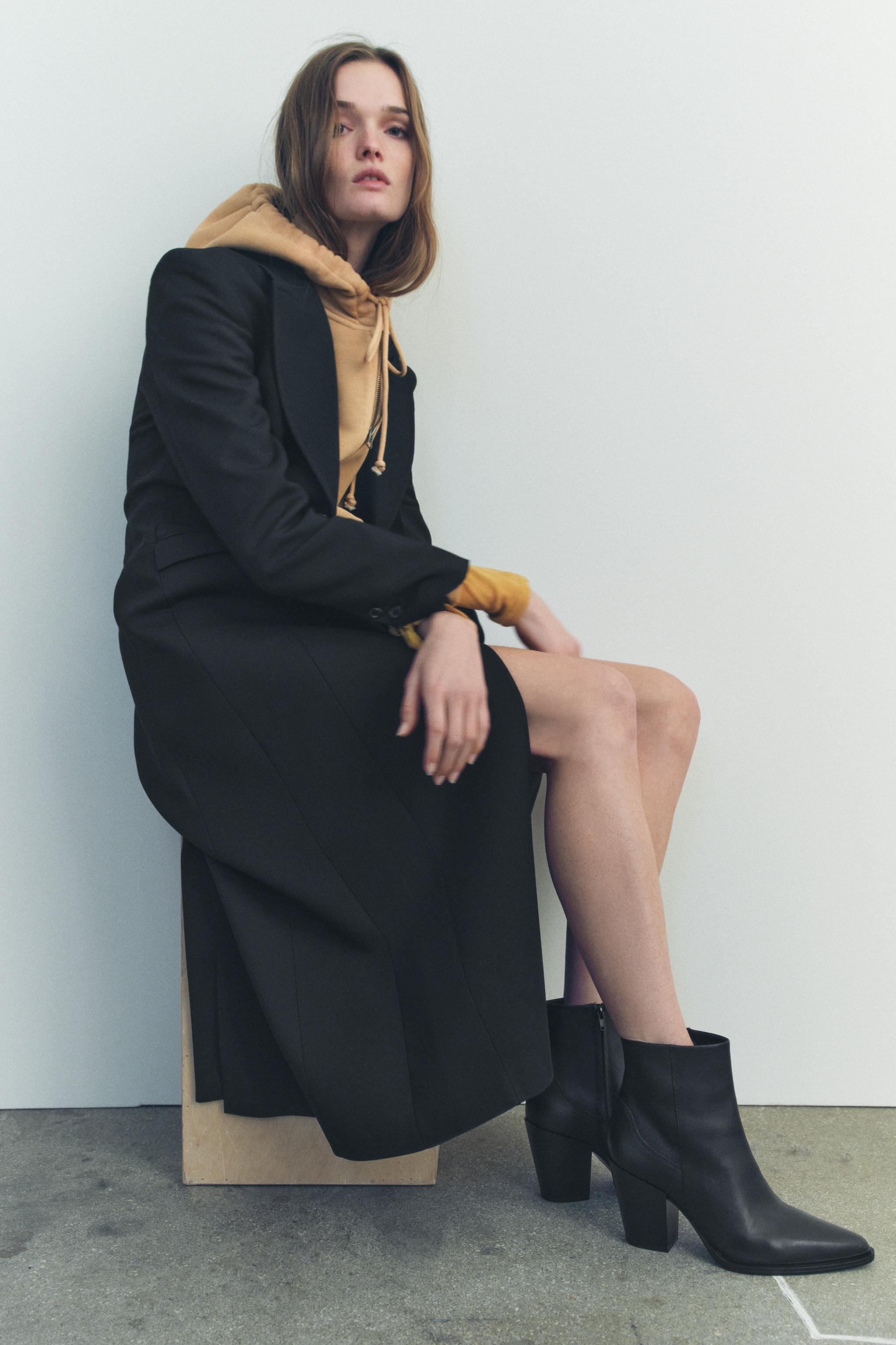 Botines Zapatos Negro Tacon Mujer Zara Botines Mujer Zara Botin