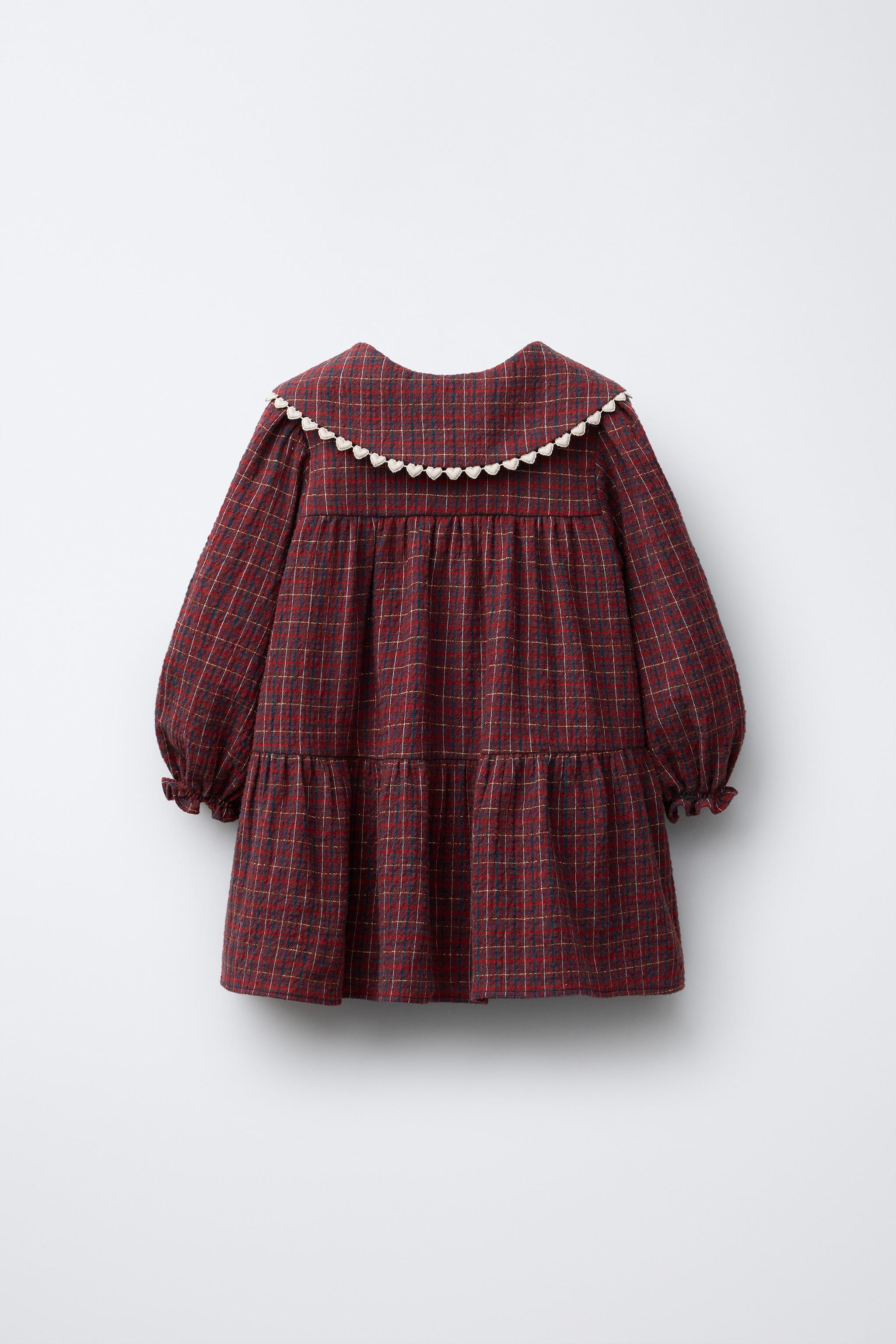 zara brown plaid dress Diane - Draped Asymmetric Mini Dress - Brown