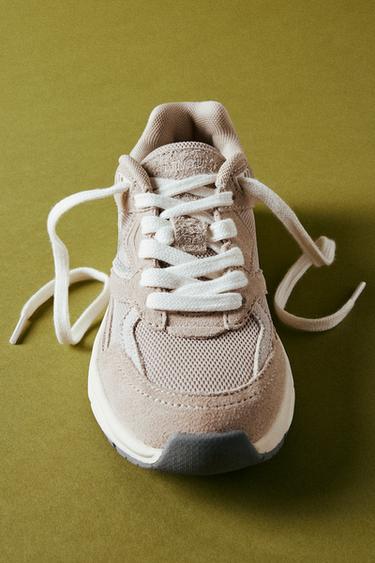 MULTI-PIECE TRAINERS - Ecru White by Zara - Image 0
