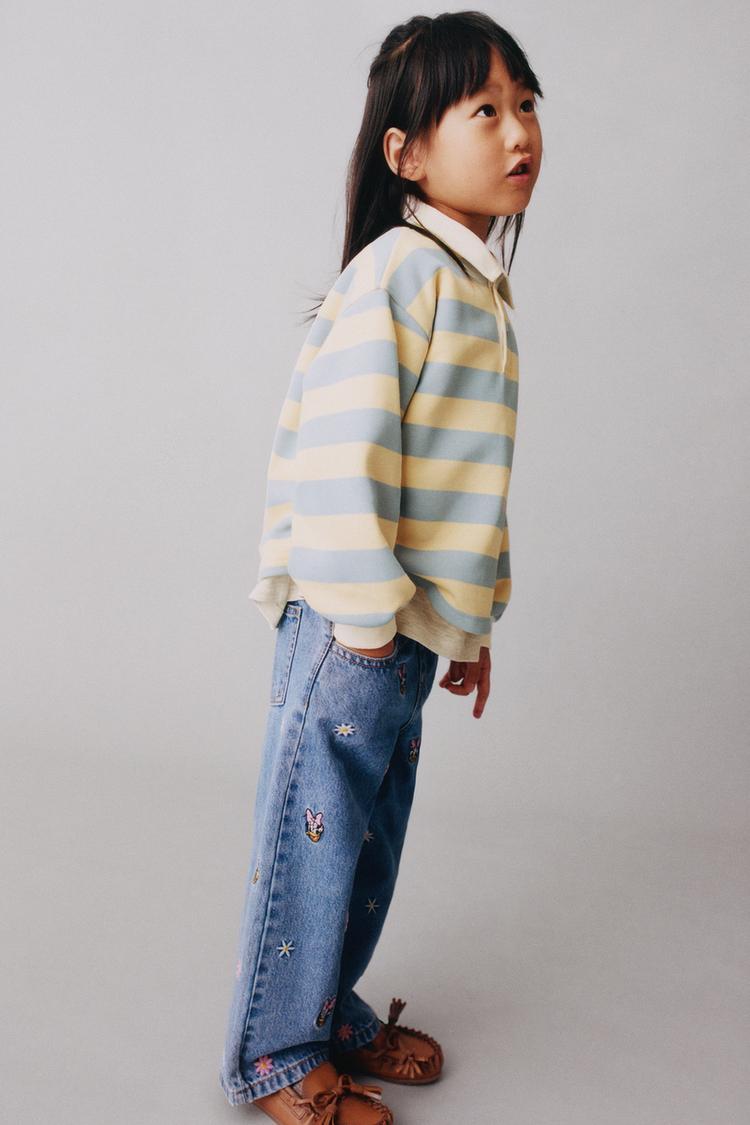 Jeans culotte bordados daisy disney