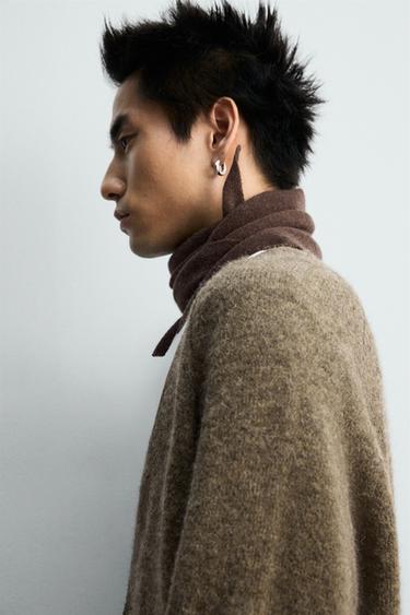 CARDIGAN RELAXED FIT ÉDITION LIMITÉE - Marron de Zara - Image 6