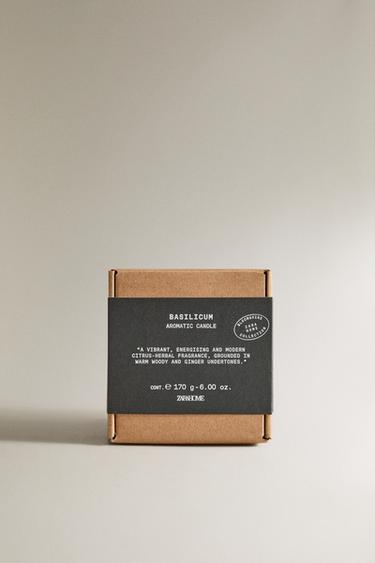 (170 G) BASILICUM SCENTED CANDLE - Mint by Zara - Image 3