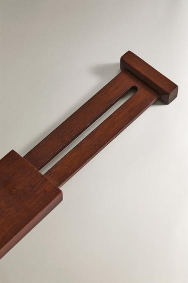 EXTENDIBLE WOODEN WARDROBE DIVIDER - Brown by Zara - Image 2