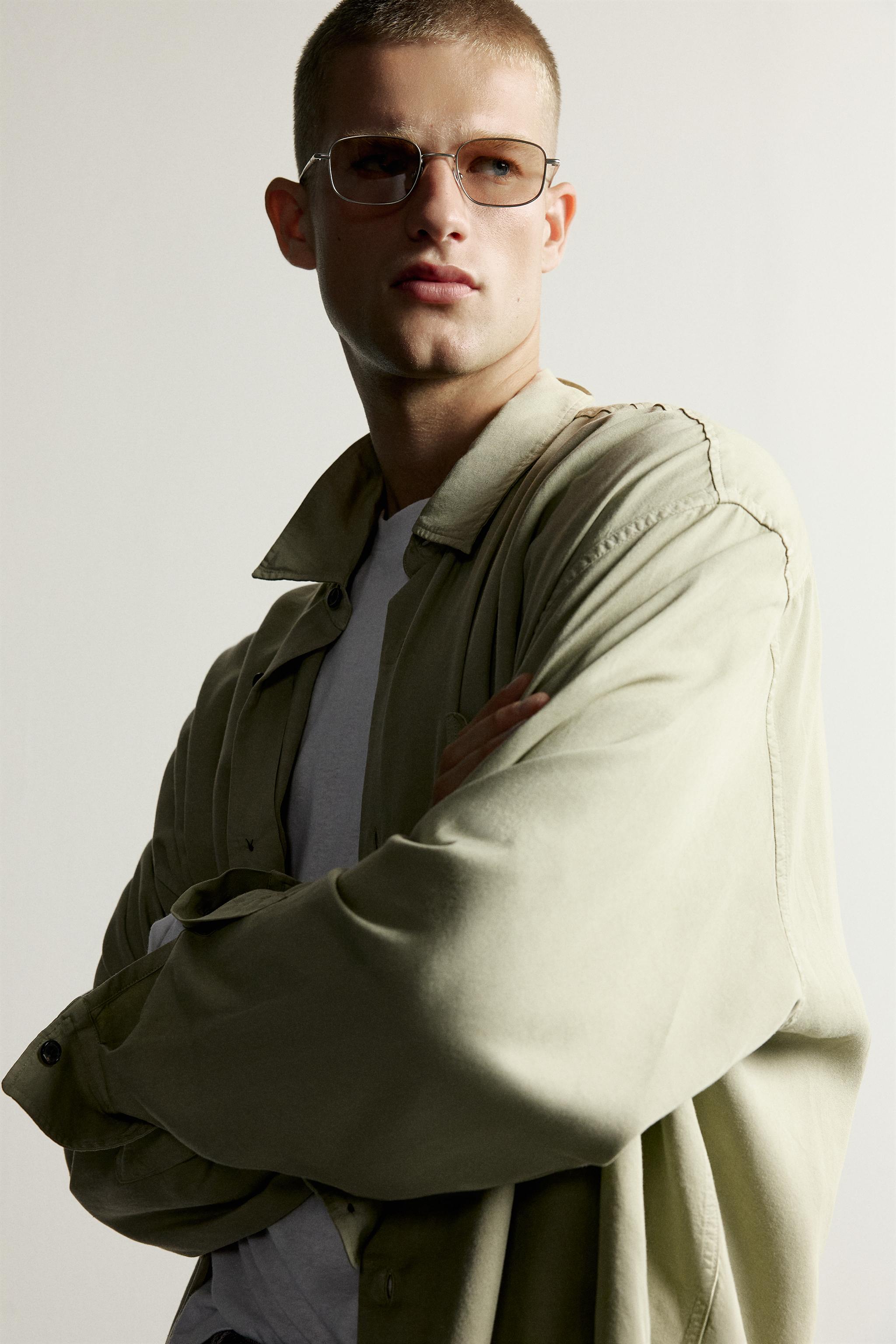 RELAXED-FIT FLUID SHIRT