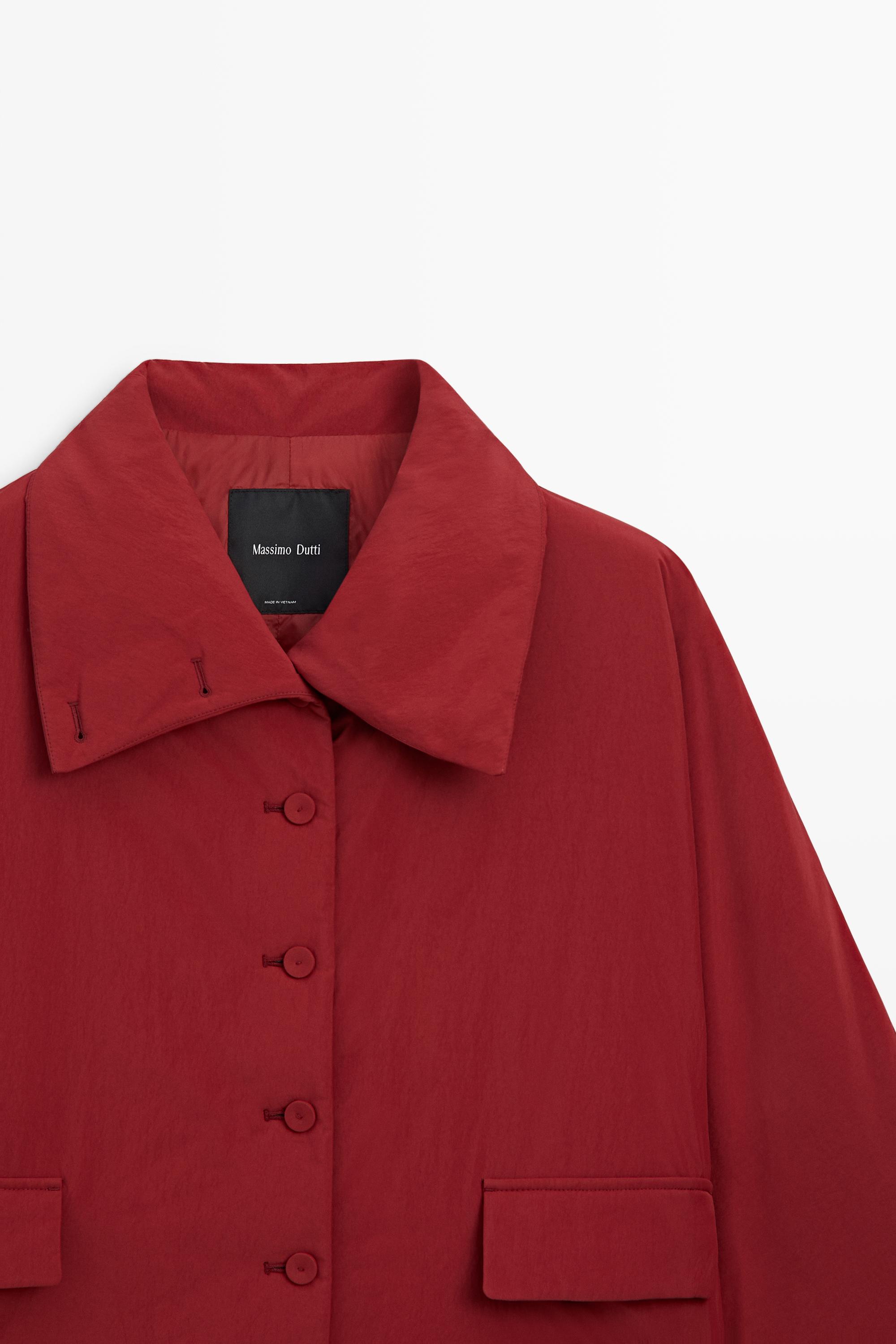 Lightweight quilted short coat