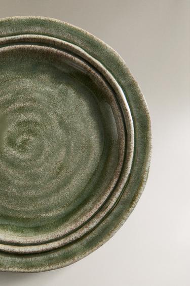 TERRACOTTA SIDE PLATE - Green by Zara - Image 2
