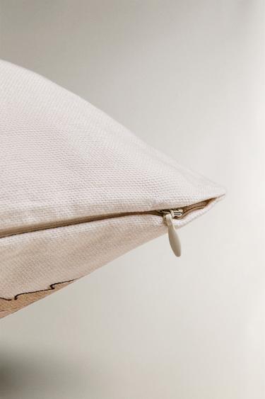 HOUSSE DE COUSSIN CHENILLE - Bleu clair | France HOUSSE DE COUSSIN CHENILLE - Bleu clair | France