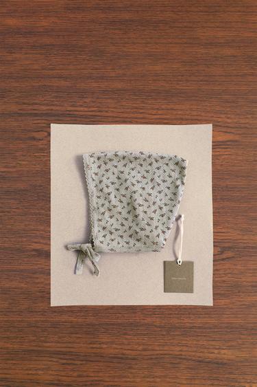 ZARA TIMELESS - POINTELLE KNIT BONNET - Multicoloured by Zara