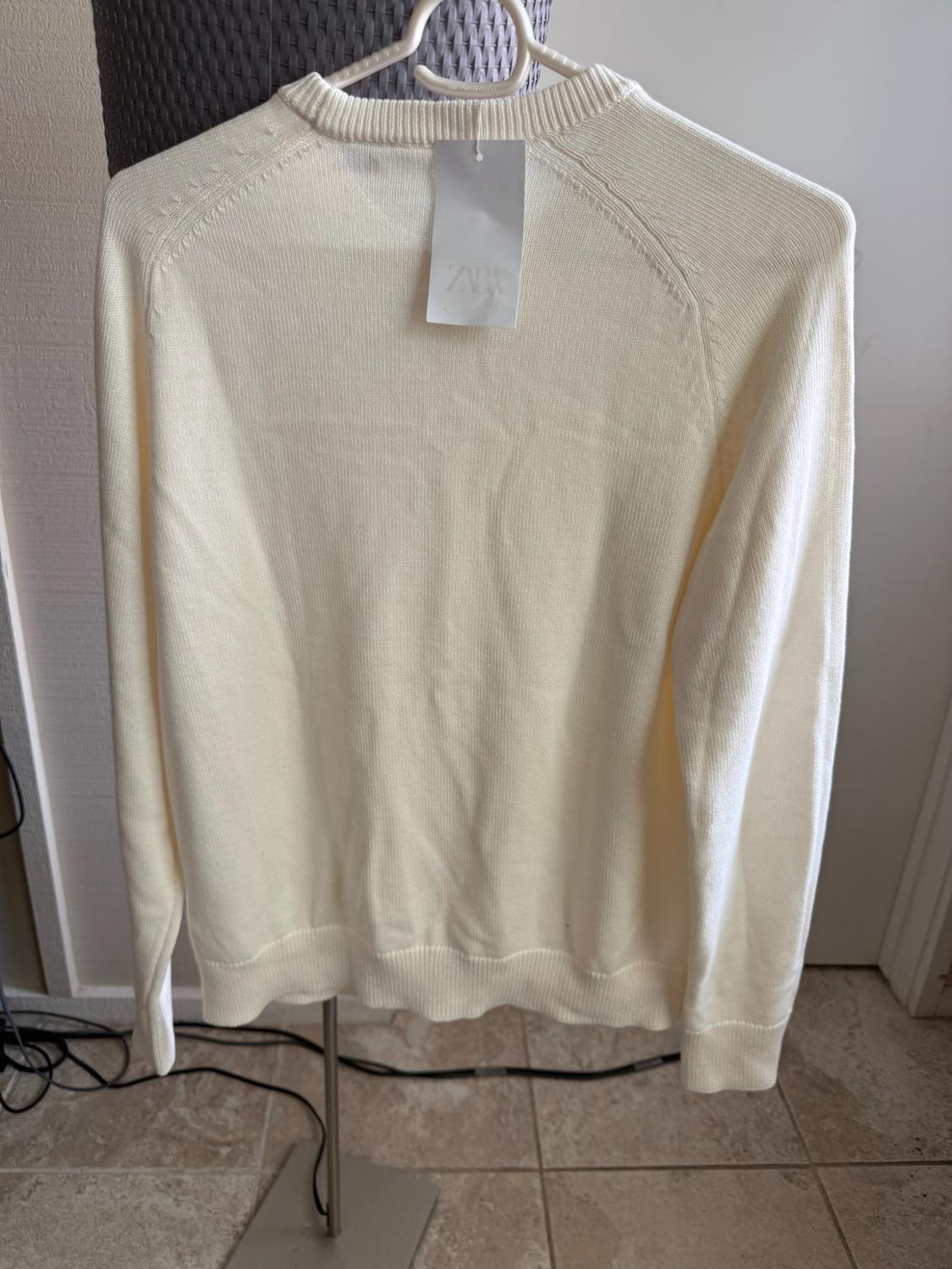 TEXTURED COTTON SWEATER - Image 2