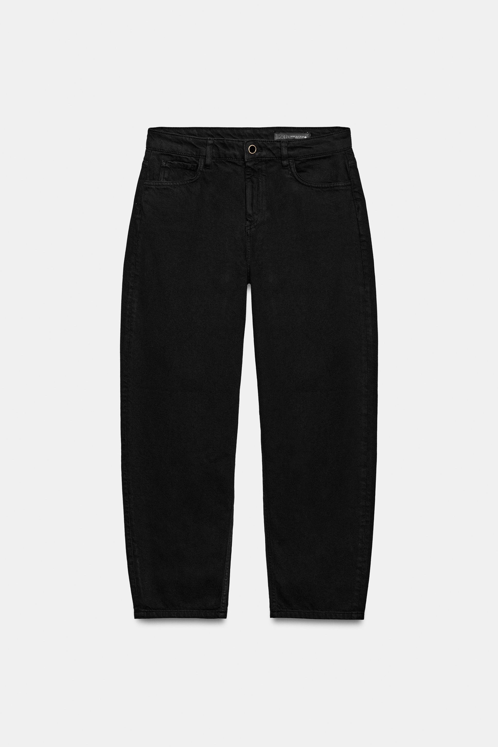 ZW COLLECTION TAPERED MID-RISE JEANS
