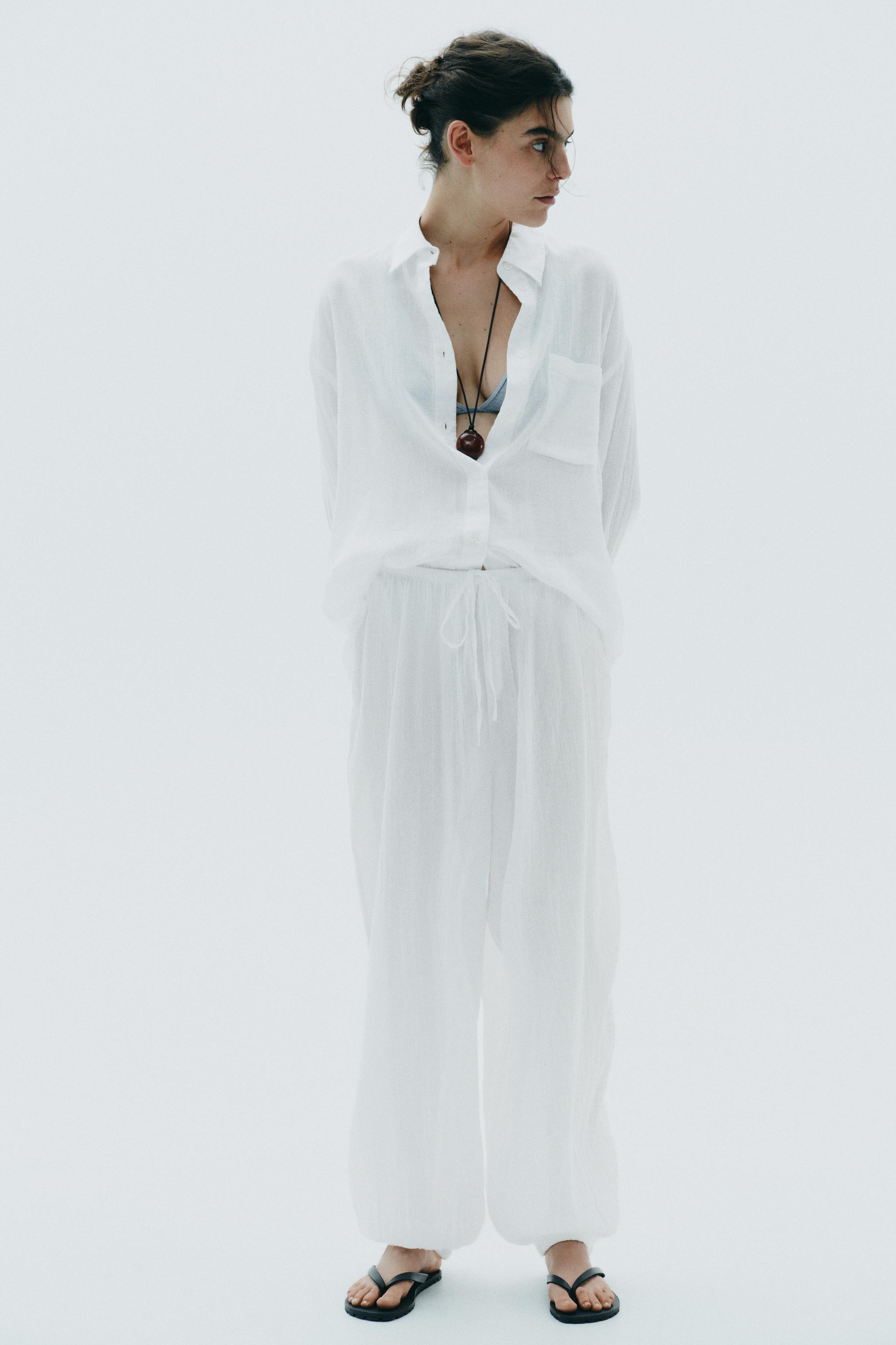 PANTALON FLUIDE BOUFFANT