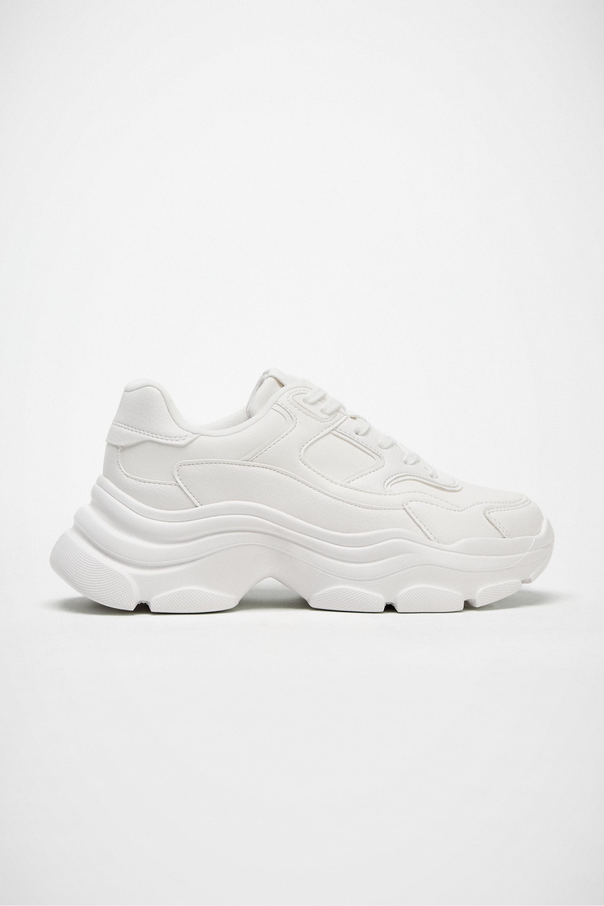 Zapatos Zara Mujer Deportivas Blancas Zara Zara Deportivas Zapatos