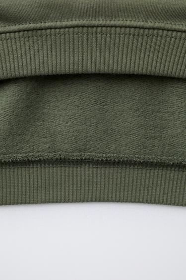 LABEL BASIC JOGGER SWEATSUIT - Green by Zara - Image 5