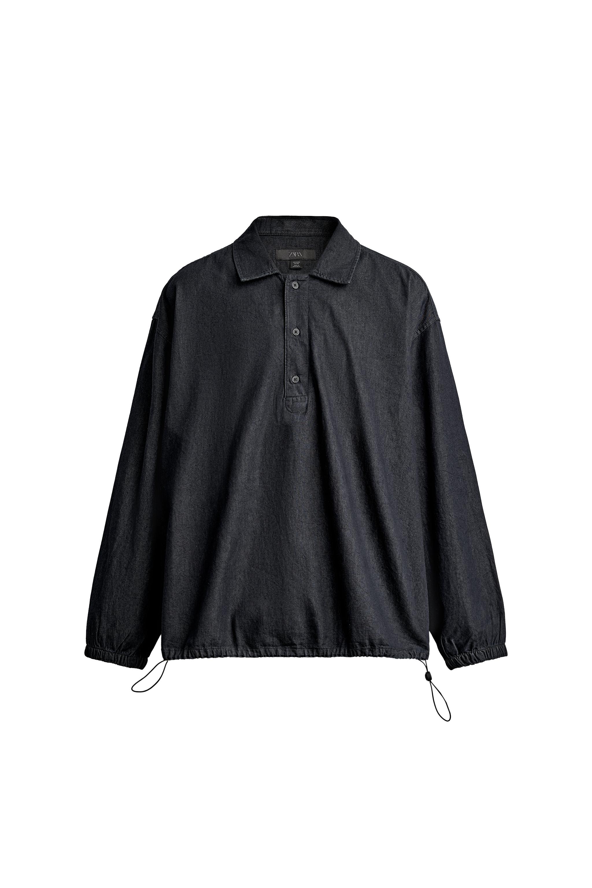 CAMISA POLO DENIM RELAXED FIT