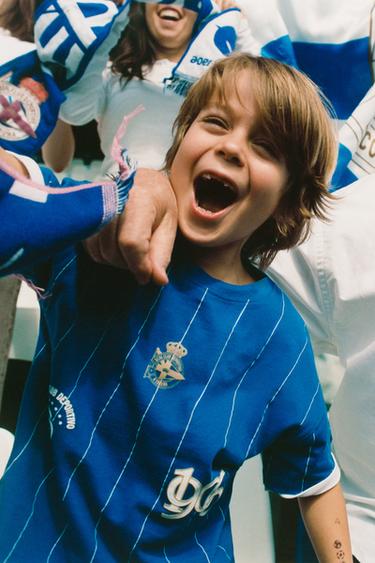 CAMISETA RAIAS RC DEPORTIVO DA CORUÑA - Azul intenso de Zara