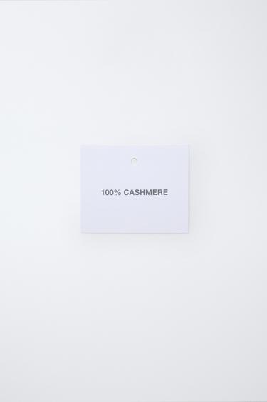PULL 100 % CACHEMIRE - Beige clair de Zara - Image 3
