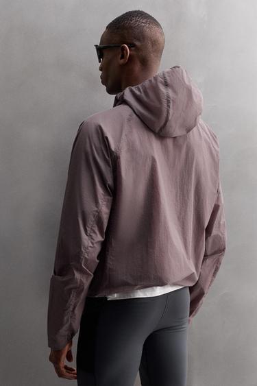 REFLECTIVE WINDBREAKER JACKET - Purple by Zara - Image 5
